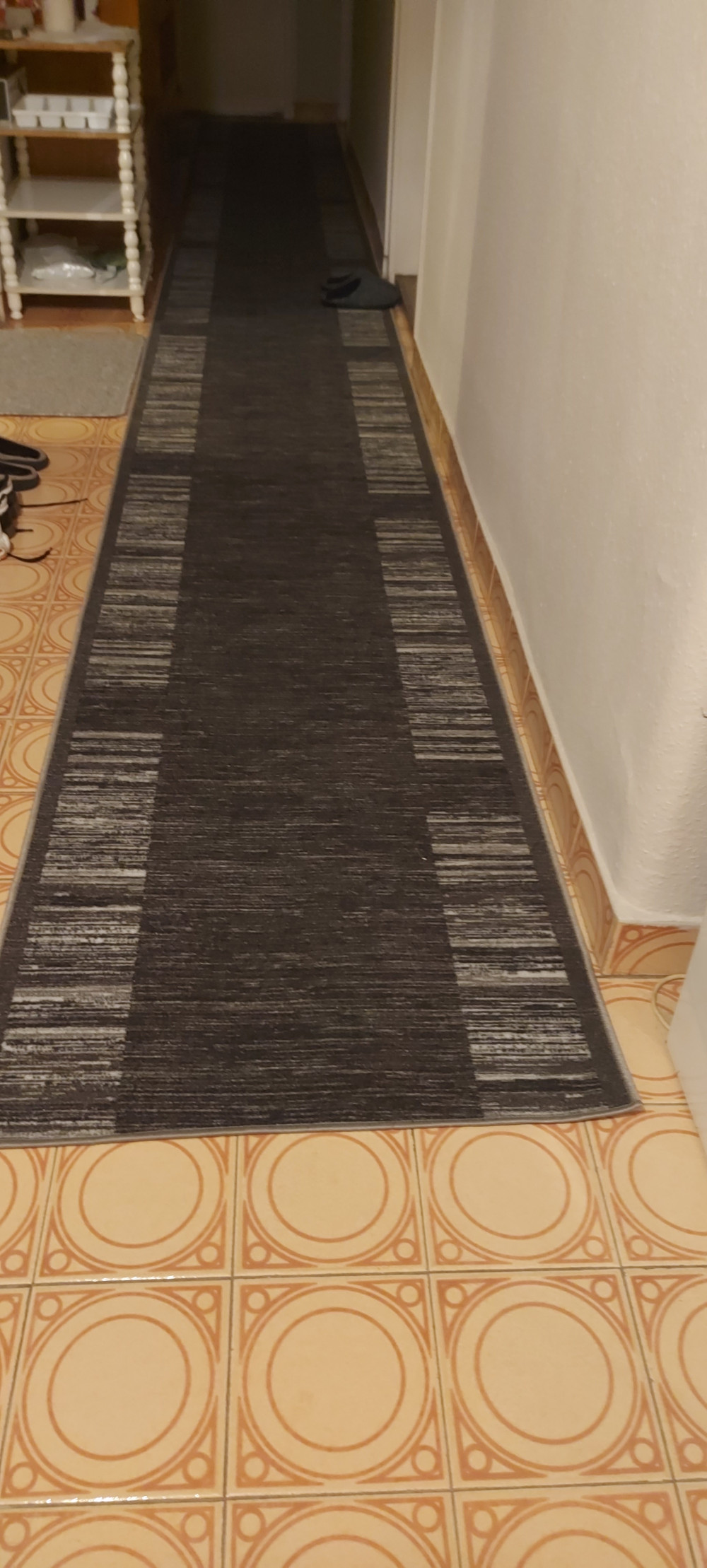    Futószőnyeg méterben Carneval szürke 80cm