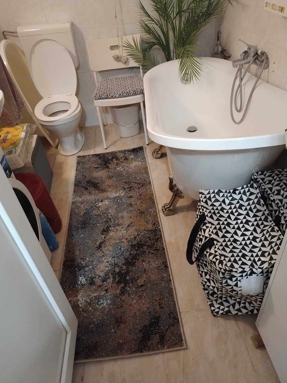 Mirage futószőnyeg 24137 bézs 100cm széles méterben
