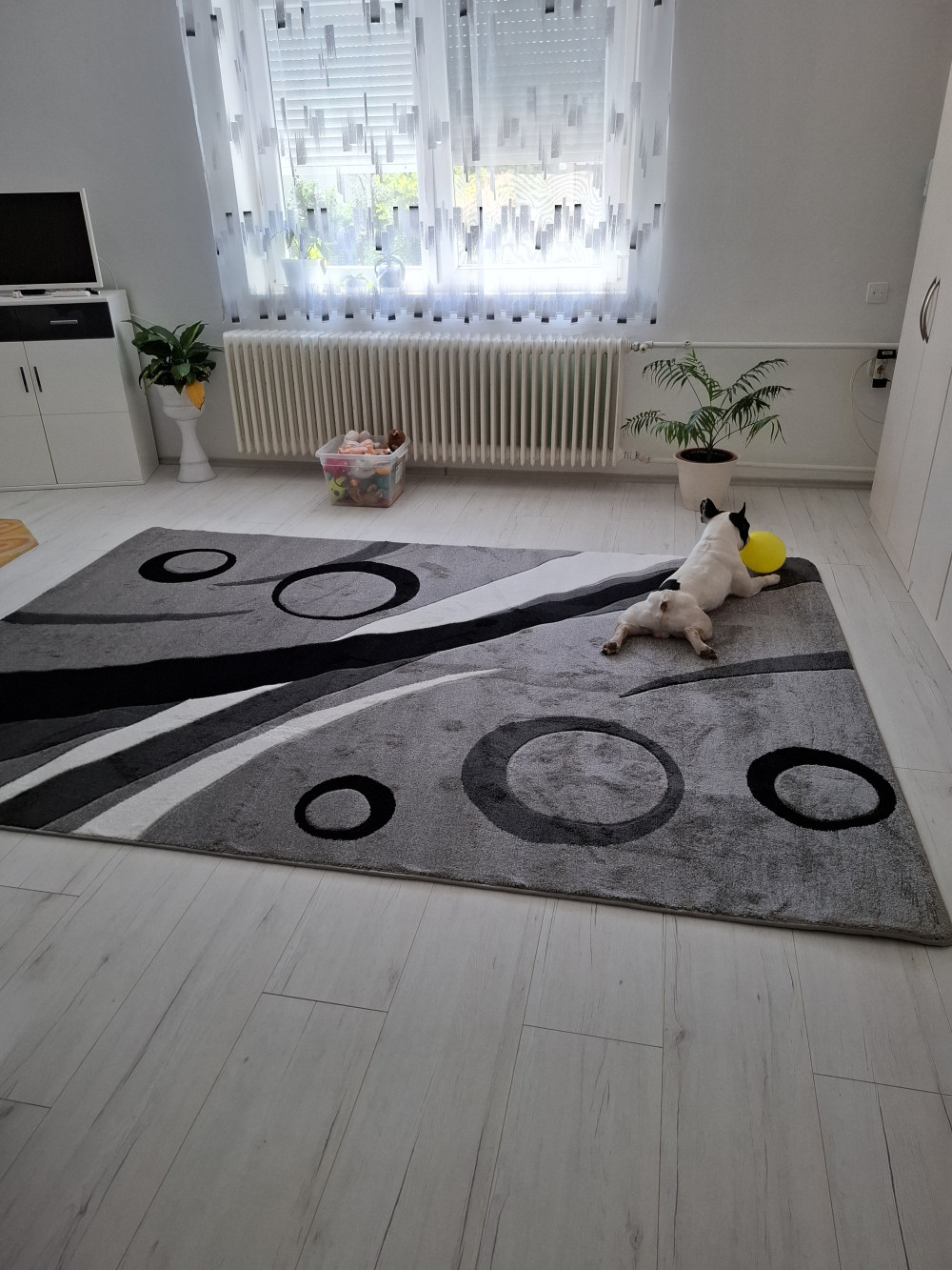  Viola szőnyeg 9842 szürke 60x220cm
